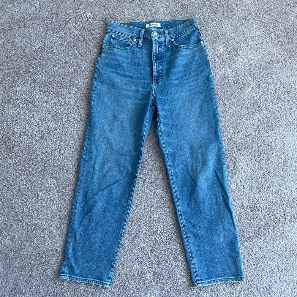 Madewell The Perfect Vintage Straight Crop Jean